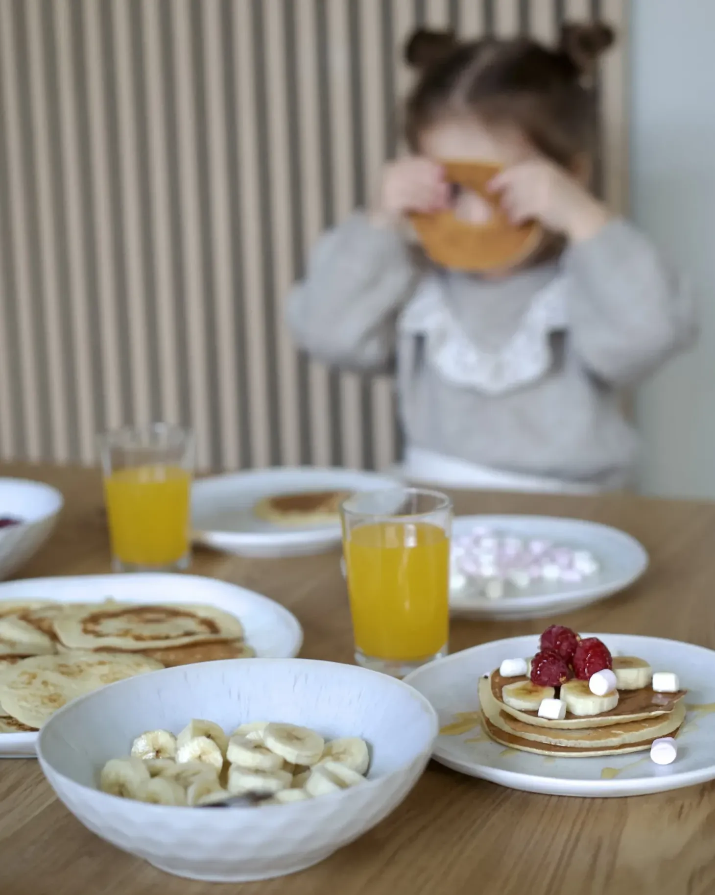 Sæt med 4 desserttallerkener SESAME Stentøj Lysegrå