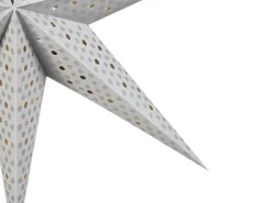 Sæt med 4 hængende dekorationer LED KAMET Stjerne 60 cm Multifarvet