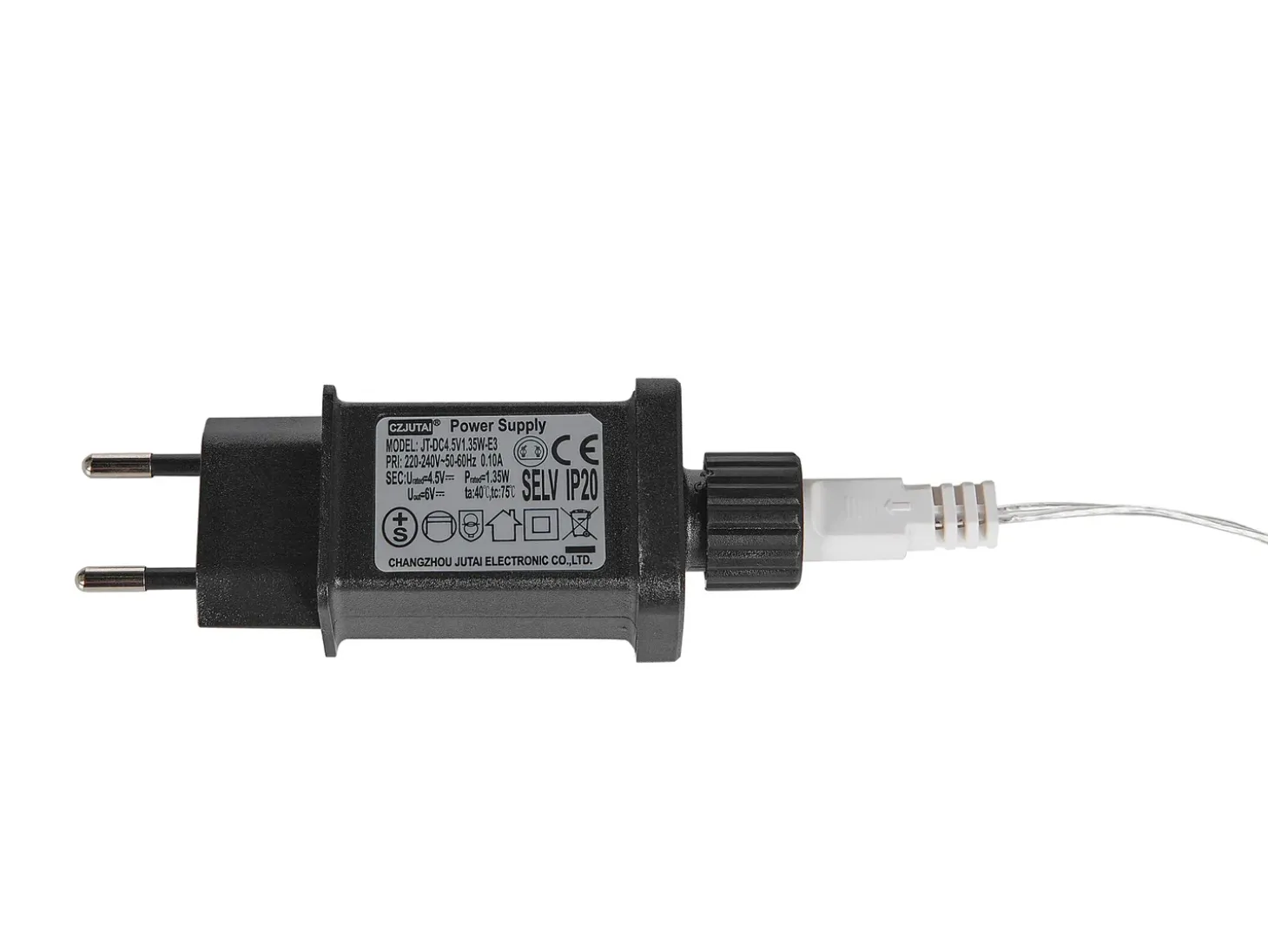 Sæt med 3 hængende dekorationer LED KUNNARI Stjerne 50/40/30 cm Sølv