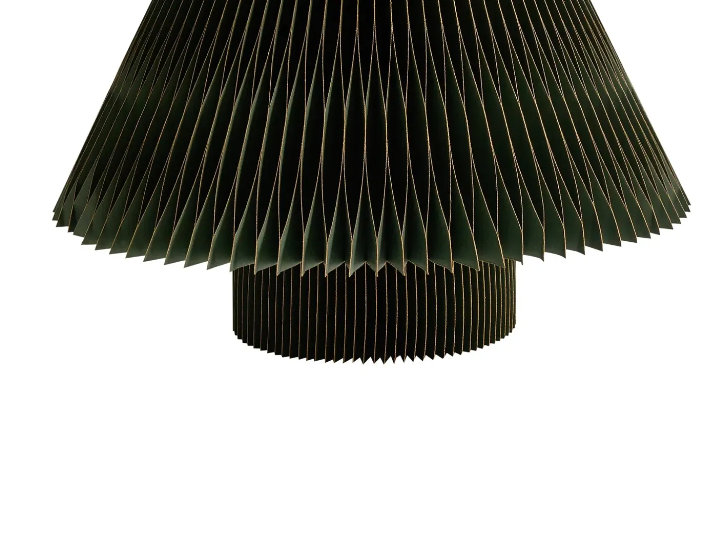 Sæt med 2 juledekorationer VEFSNA Juletræ 90/122 cm Beige/Grøn