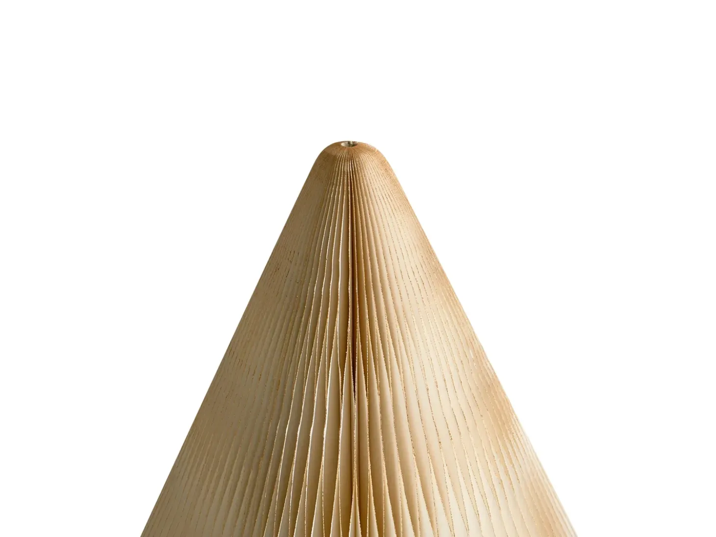Sæt med 2 juledekorationer VEFSNA Juletræ 90/122 cm Beige/Grøn