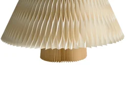 Sæt med 2 juledekorationer VEFSNA Juletræ 90/122 cm Beige/Grøn