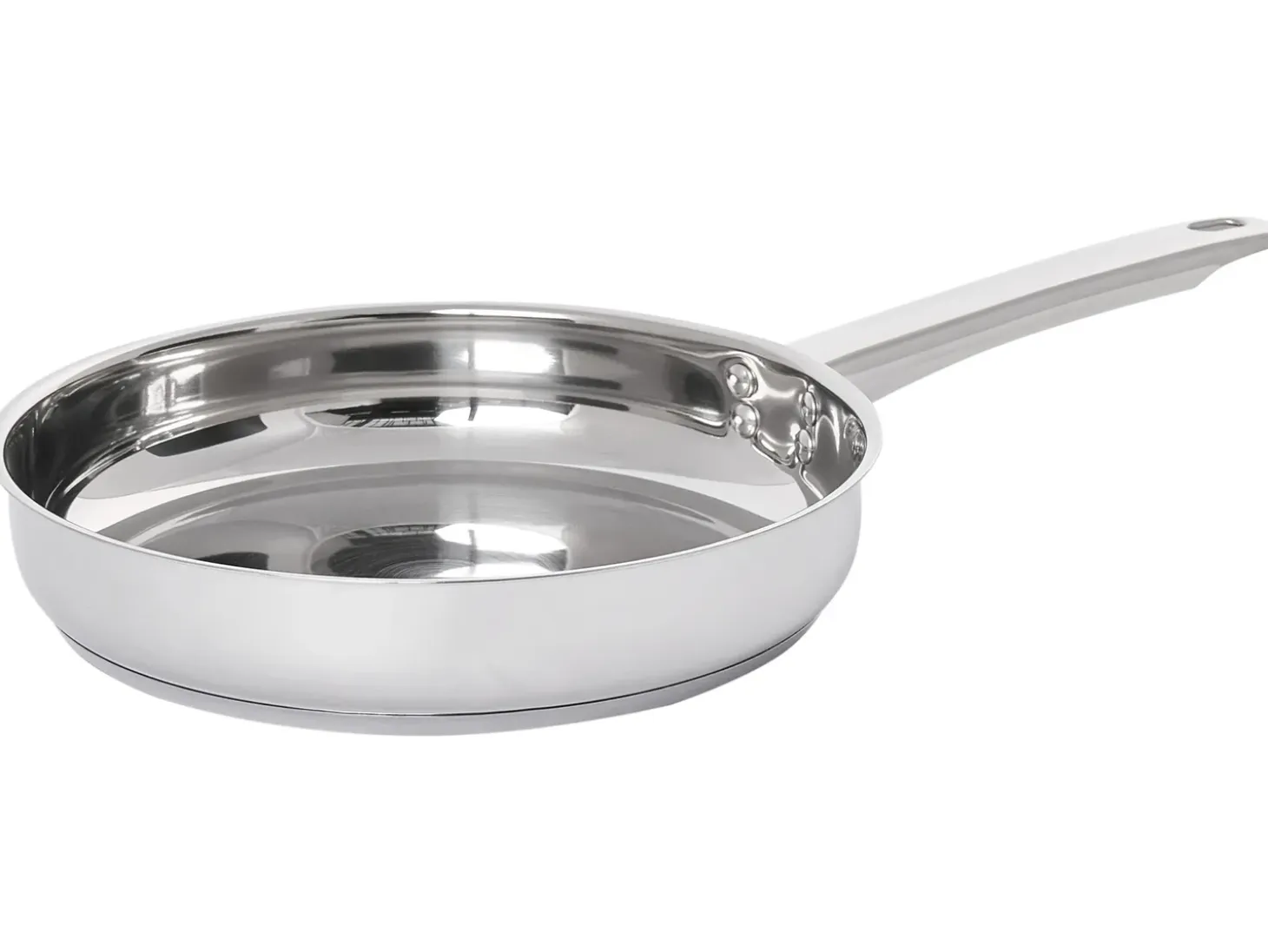Sæt med 3 stegepander PRIMECOOK Rustfrit stål Sølv
