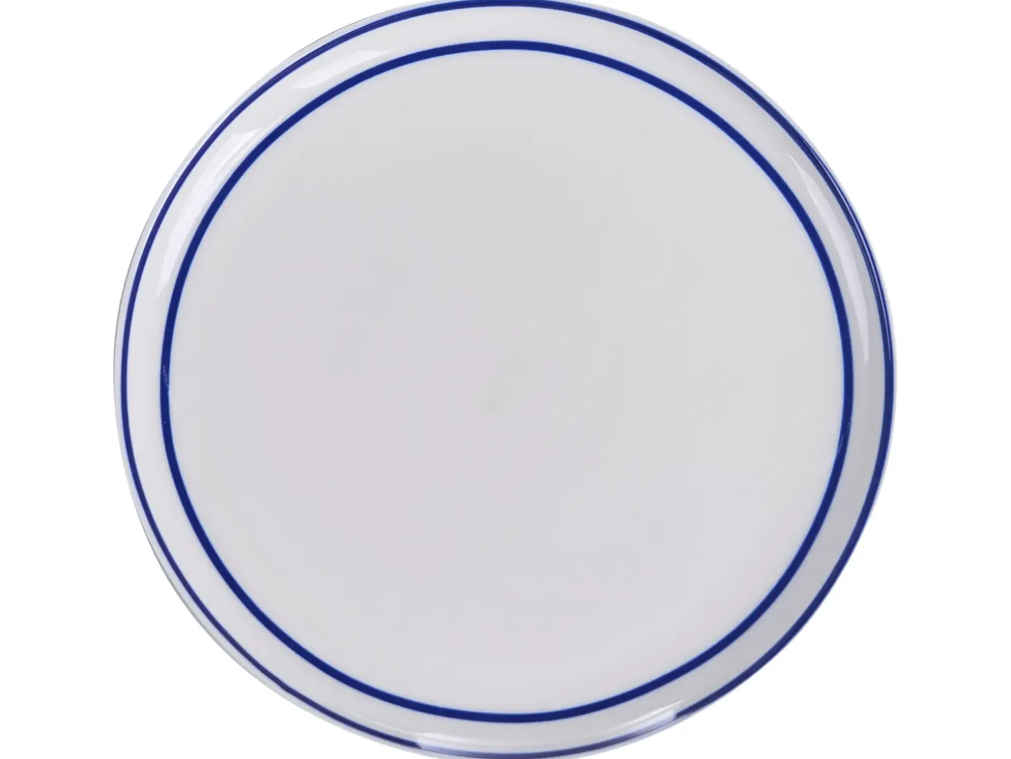 Sæt med 24 stykker service AMCHUR Porcelæn Hvid/blå