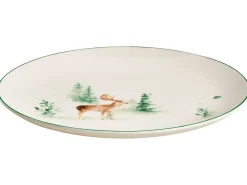 Sæt med 12 stykker service CHILI Porcelæn Hvid