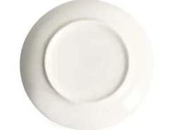 Sæt med 12 stykker service CUMIN Porcelæn Off-White/ Guld