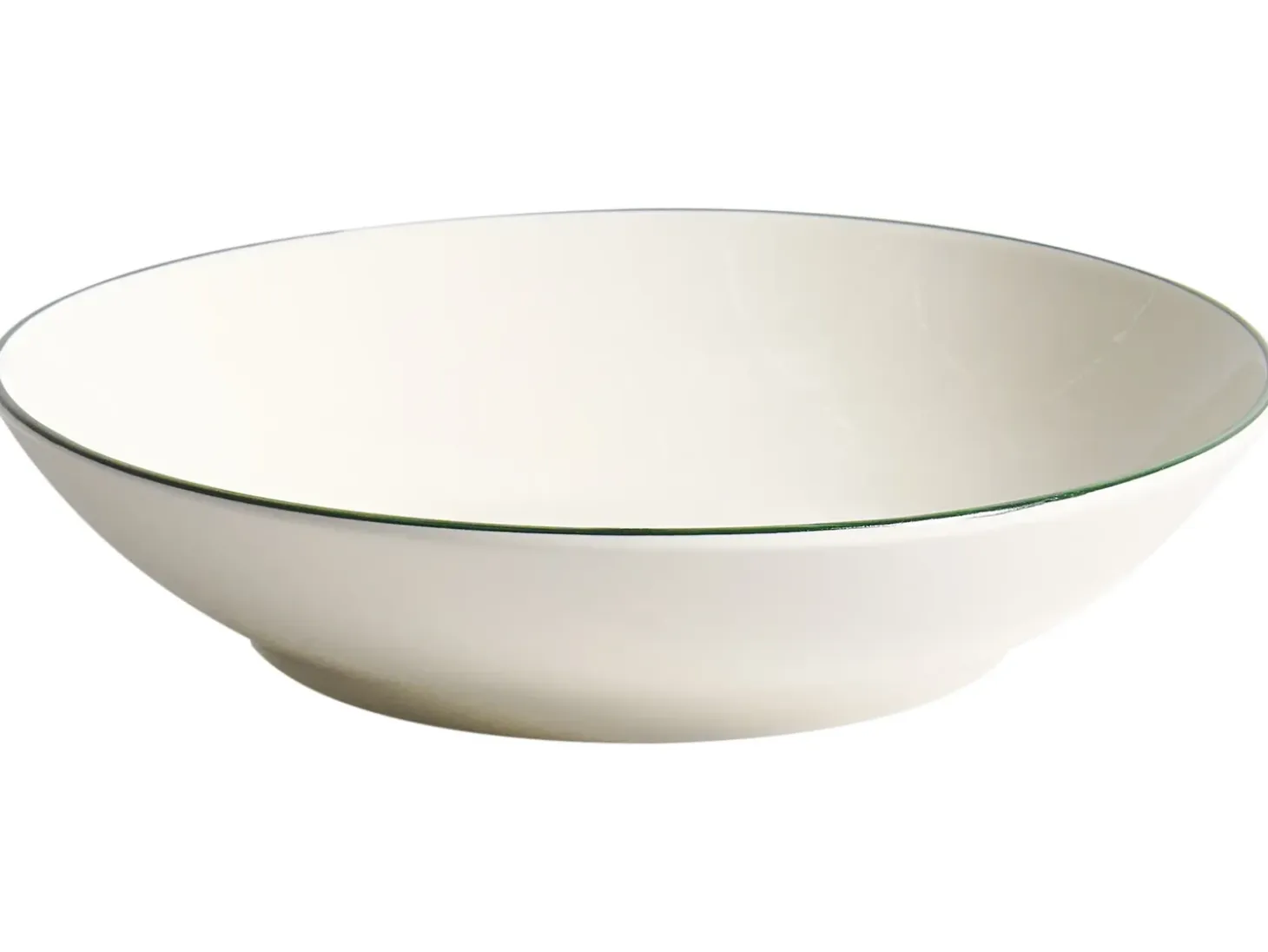 Sæt med 24 stykker service CUMIN Porcelæn Off-white/ Grøn