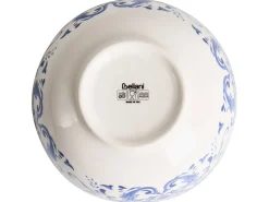 Sæt med 24 stykker service GALANGAL Porcelæn Hvid/blå