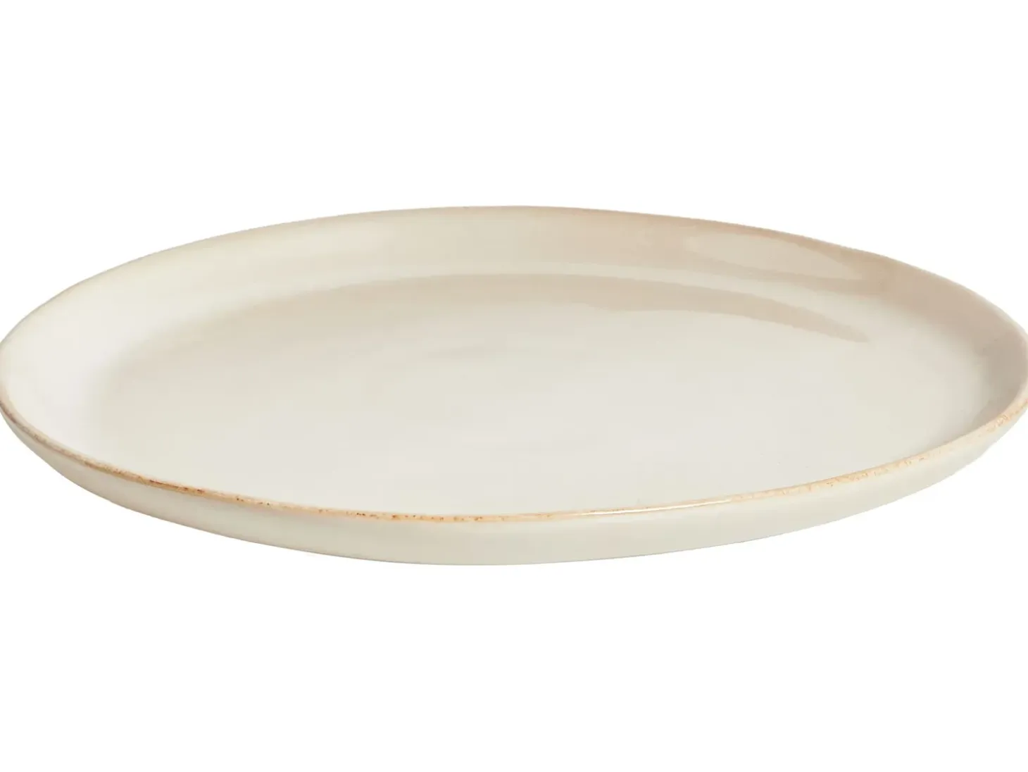 Sæt med 24 stykker service HOPS Stentøj Lys Beige