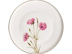 Sæt med 24 stykker service HYSSOP Porcelæn Hvid