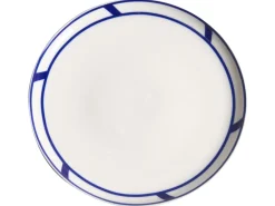 Sæt med 24 stykker service SHISO Porcelæn Hvid/blå