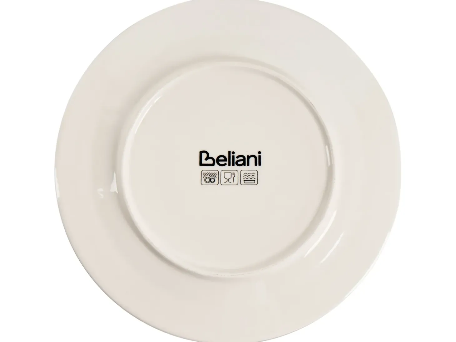 Sæt med 12 stykker service SAFFRON Porcelæn Hvid