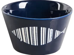 Sæt med 16 stykker spisestel TAMARIND Porcelæn Hvid/blå