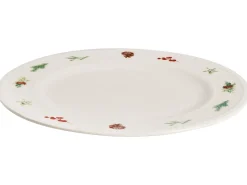 Sæt med 16 stykker spisestel MARJORAM Porcelæn Hvid