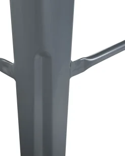 Sæt af 2 barstole CABRILLO Metal Grå