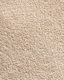 Sæt af 2 barstole KAHLA Boucle Lys Beige