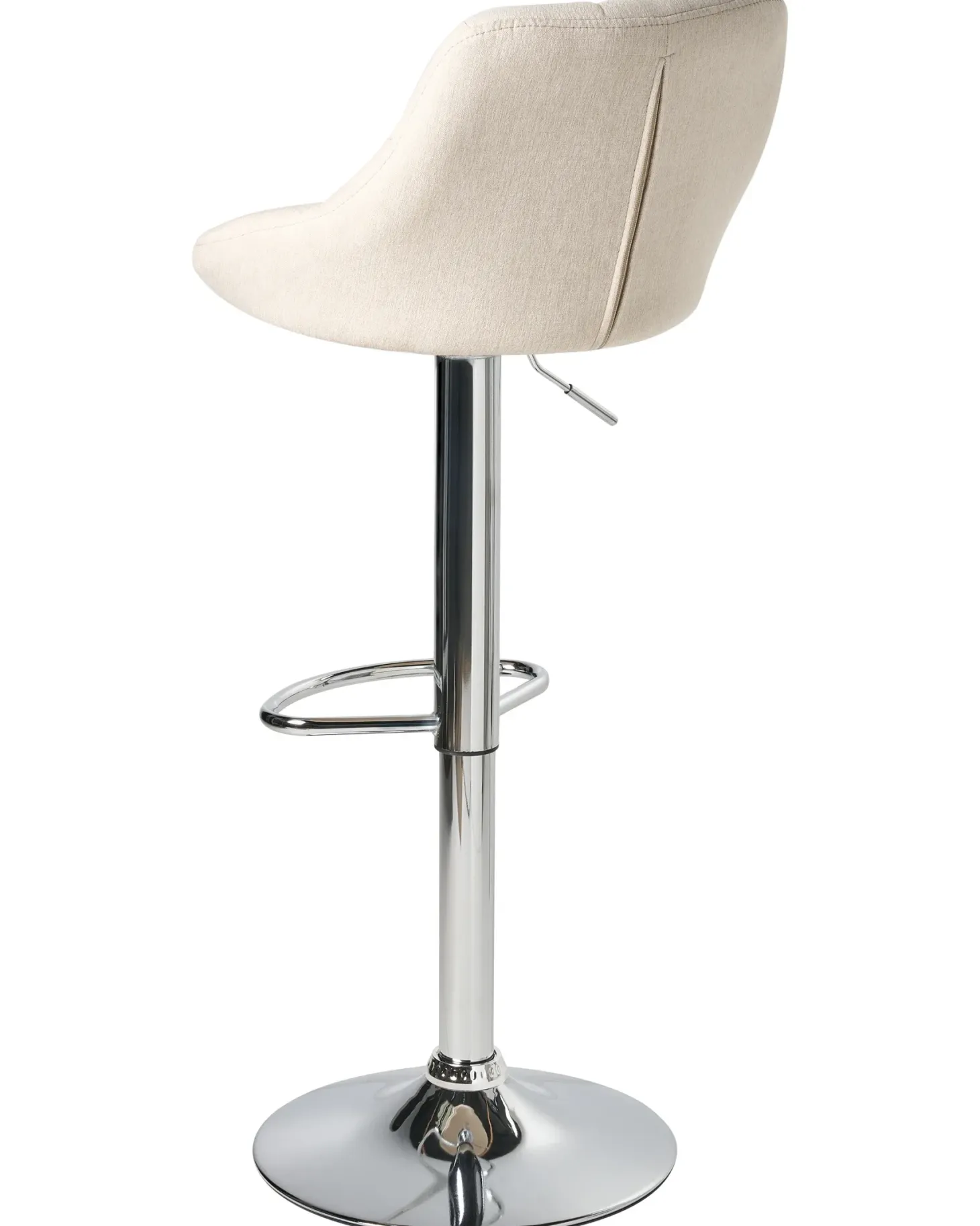 Sæt af 2 barstole LUCCA Lys Beige