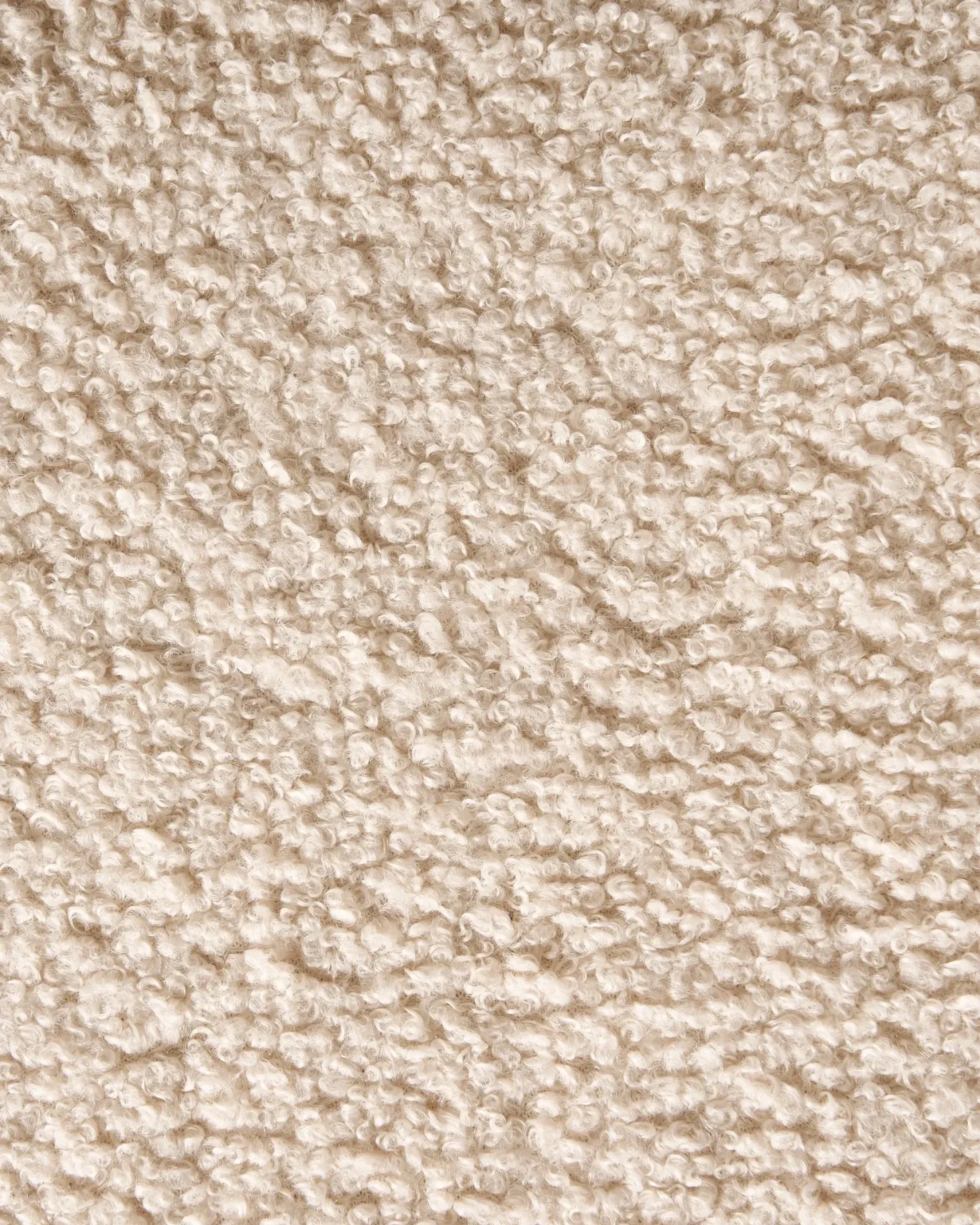 Sæt af 2 barstole MEDULIN Boucle Lys Beige