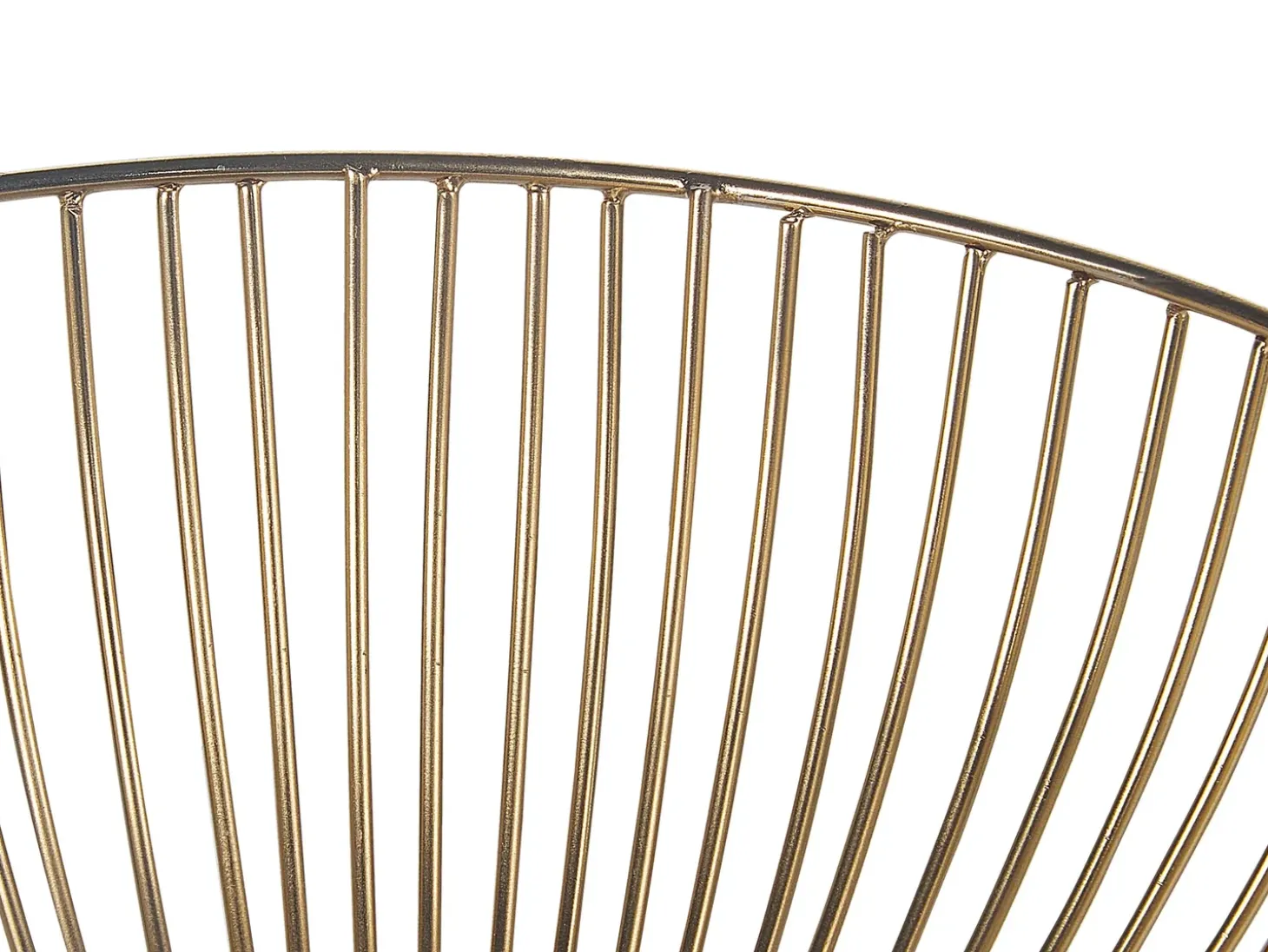 Sæt af 3 dekorative skåle GARUT Metal Guld