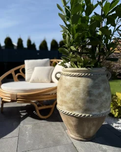 Sæt af 2 elskovsreder ROSSANO Rattan Naturlig