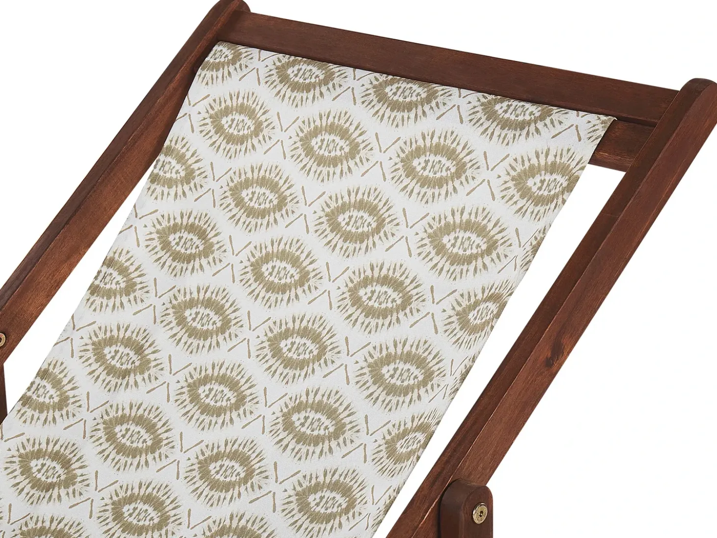 Sæt af 2 erstatningsbetræk til liggestol ANZIO/AVELLINO 113 x 44 cm Sand Beige