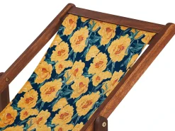 Sæt af 2 erstatningsbetræk til liggestol ANZIO/AVELLINO 113 x 44 cm Multifarvet