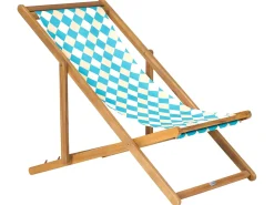 Sæt af 2 erstatningsbetræk til liggestol ANZIO/AVELLINO 113 x 44 cm Blå