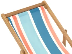Sæt af 2 erstatningsbetræk til liggestol ANZIO/AVELLINO 113 x 44 cm Multifarvet