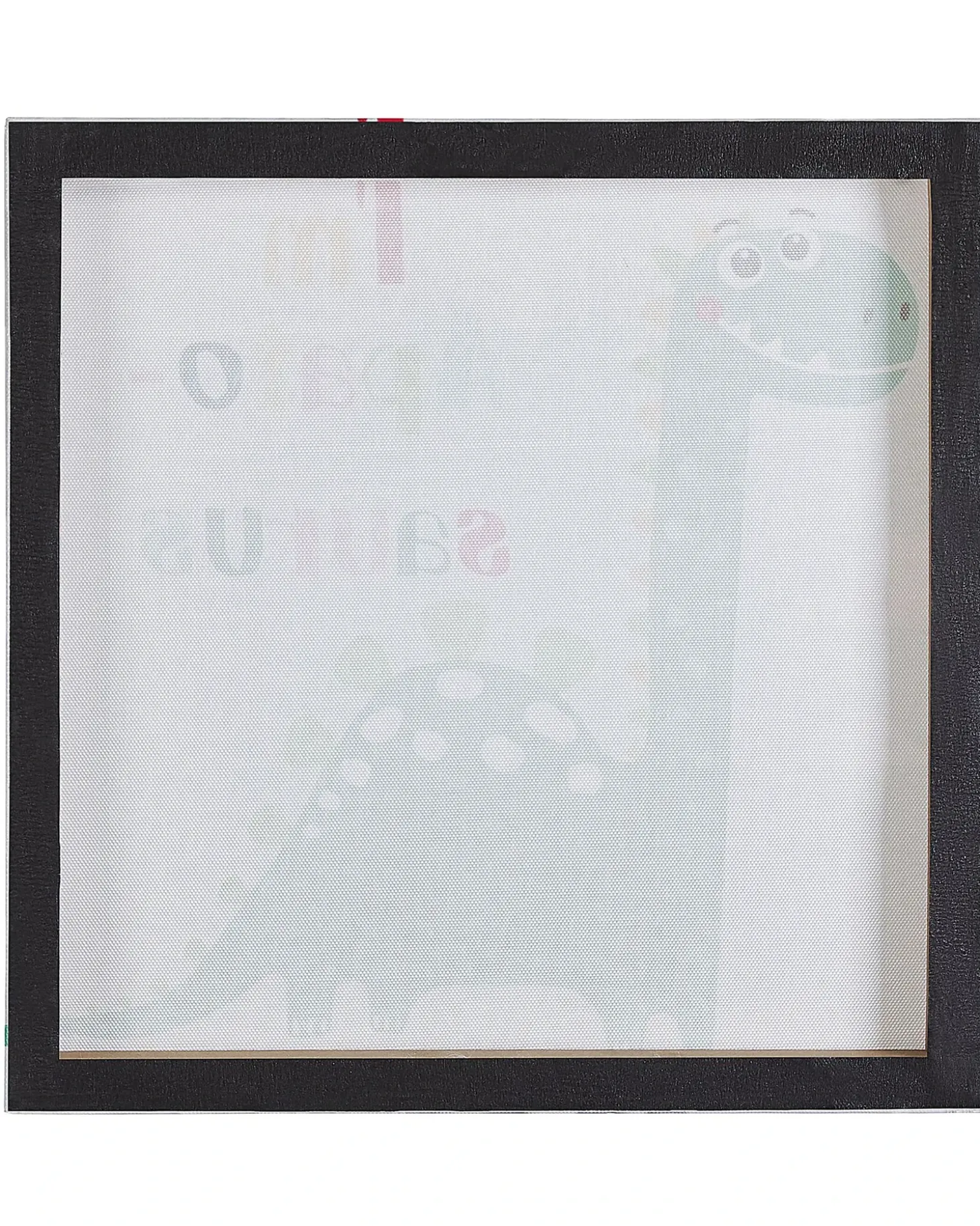 Sæt af 3 fotorammer BINGUI Motiv for børn 30 x 30 cm Multifarvet