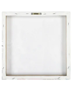 Sæt af 3 fotorammer TILLIA Dyre motiv 30 x 30 cm Multifarvet