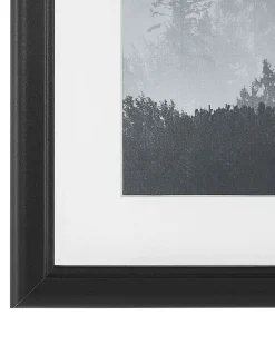 Sæt af 6 fotorammer ZINARE Landskab Sort