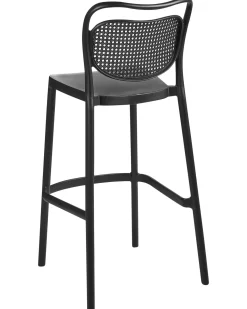 Sæt af 2 have barstole CELLENO Sort