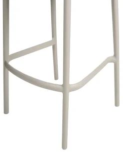 Sæt af 2 have barstole PORANO Beige