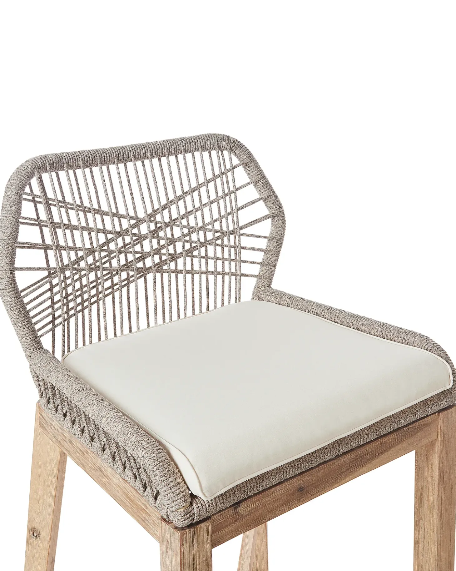 Sæt af 2 have barstole TALAMONE Akacietræ Beige