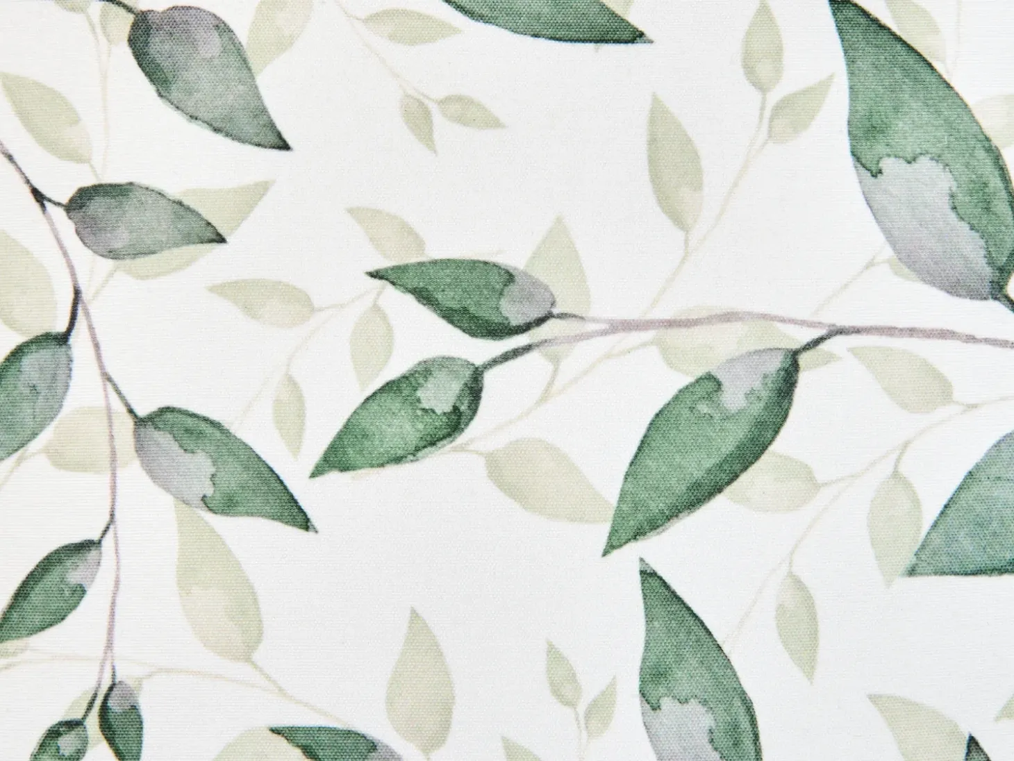 Sæt af 2 havehynder FLYLEAF Plante mønster 45 x 45 cm Grøn