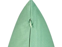Sæt af 2 havehynder FLYLEAF Plante mønster 45 x 45 cm Grøn