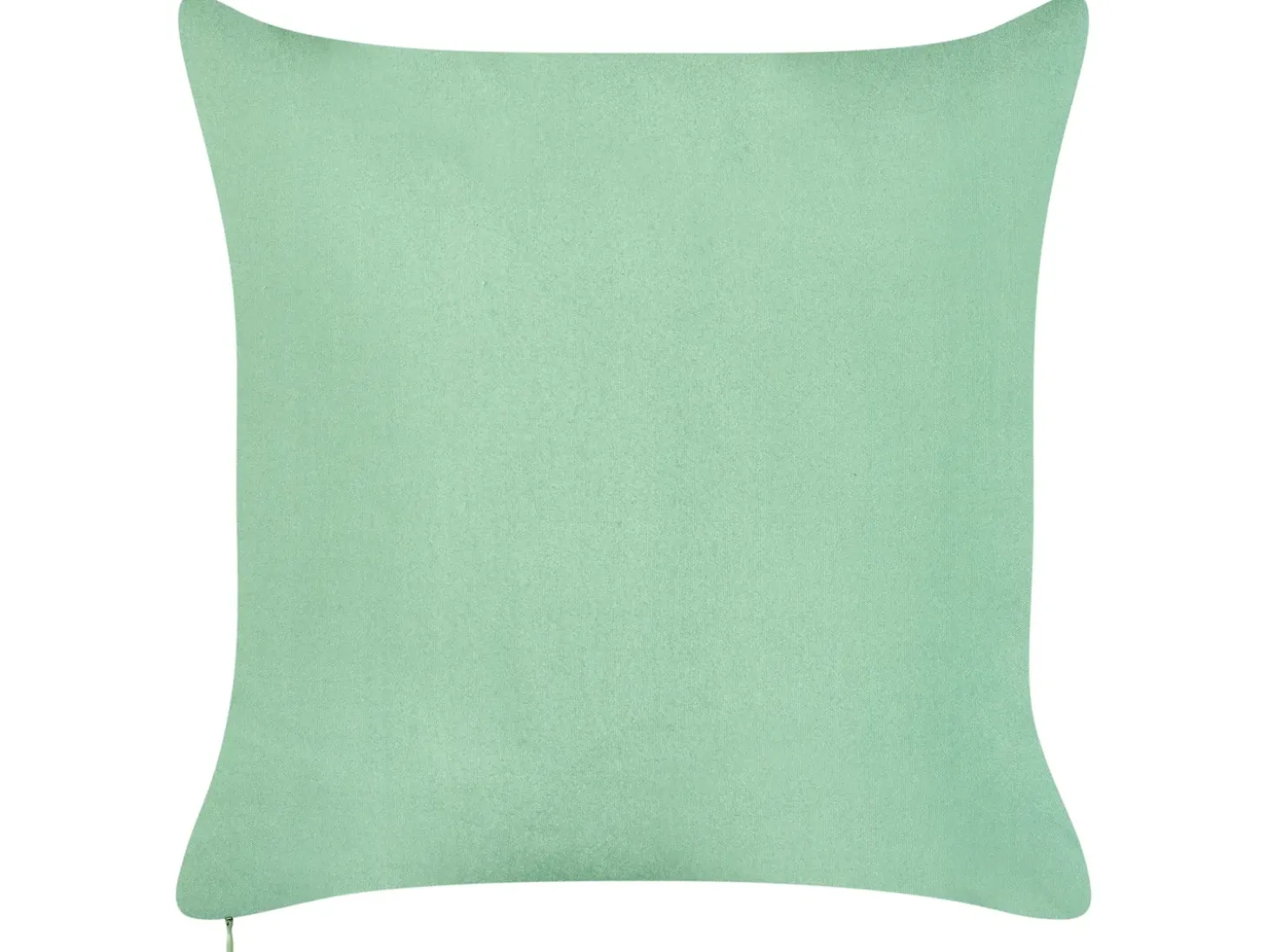 Sæt af 2 havehynder FLYLEAF Plante mønster 45 x 45 cm Grøn