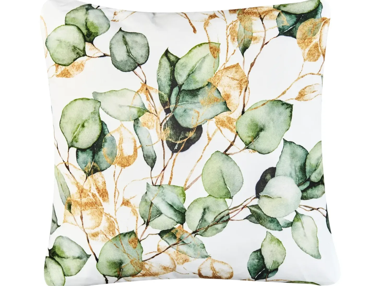 Sæt af 2 havehynder GLADE Plante mønster 45 x 45 cm Multifarvet