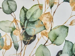 Sæt af 2 havehynder GLADE Plante mønster 45 x 45 cm Multifarvet