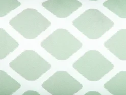 Sæt af 2 havehynder KALAMOS Geometrisk mønster 40 x 70 cm Mintgrøn