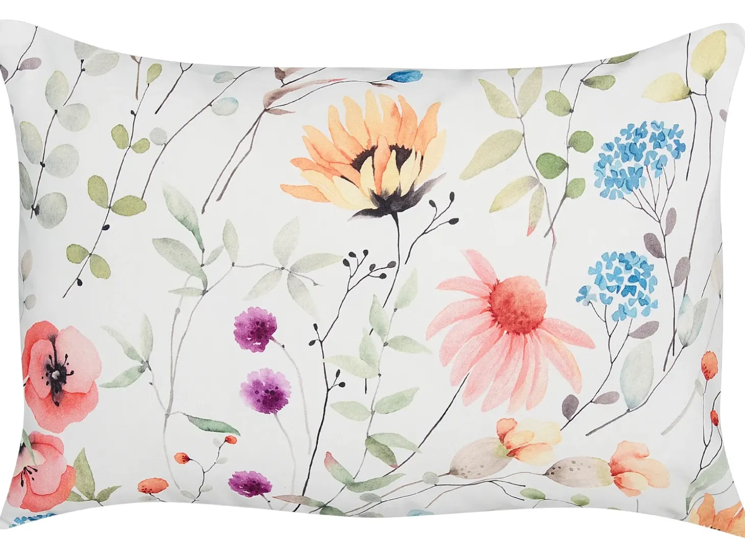 Sæt af 2 havehynder MONESI Blomstermønster 40 x 60 cm Multifarvet
