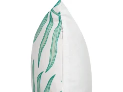 Sæt af 2 havehynder POGGIO Plante mønster 40 x 60 cm Grøn