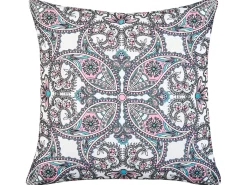 Sæt af 3 havehynder TIDE Ensfarvet Orientalsk mønster 45 x 45 cm Multifarvet