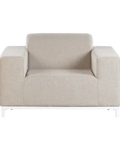 Sæt af 2 havelænestole ROVIGO Beige