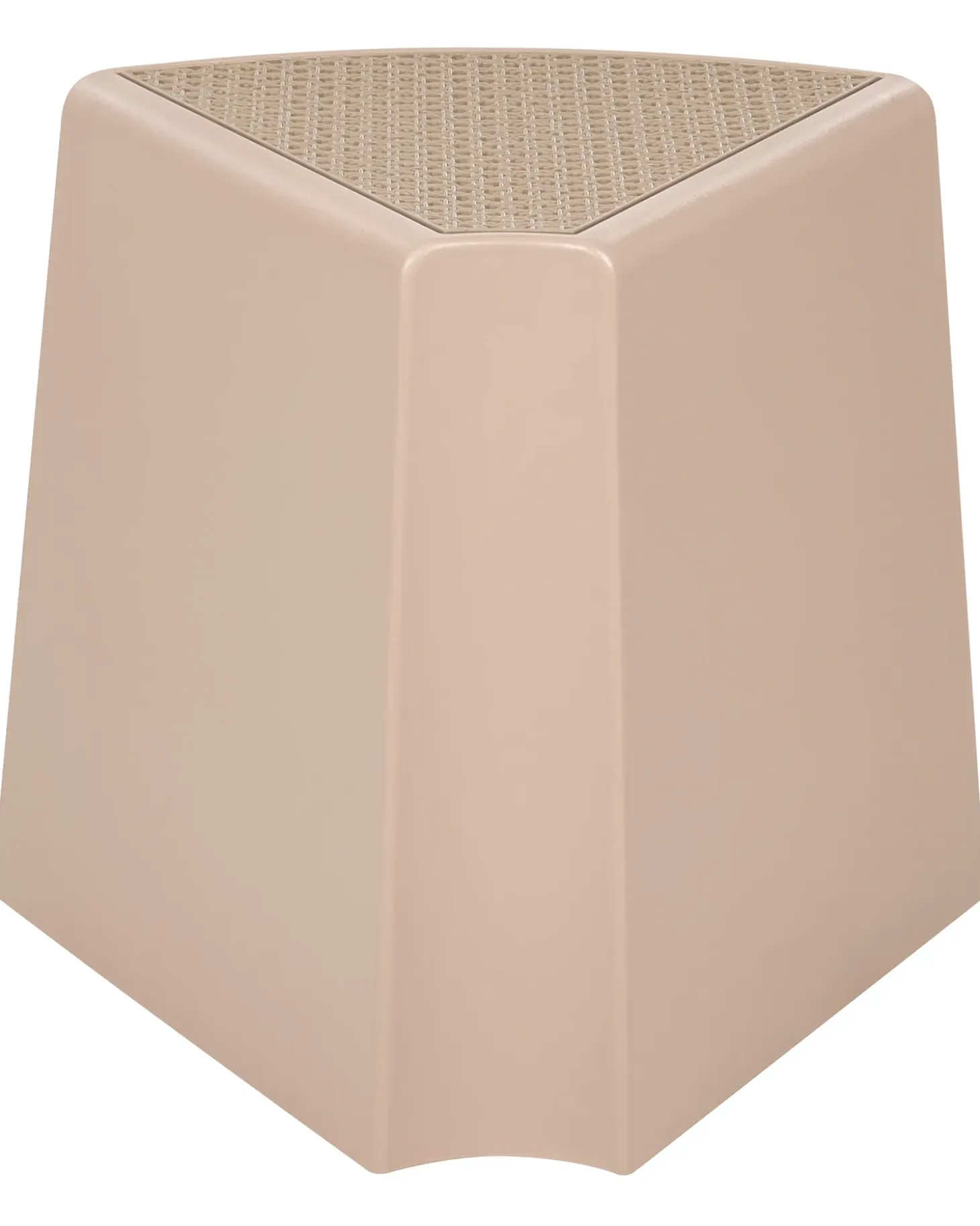 Sæt af 4 havepuffer EVROS Beige