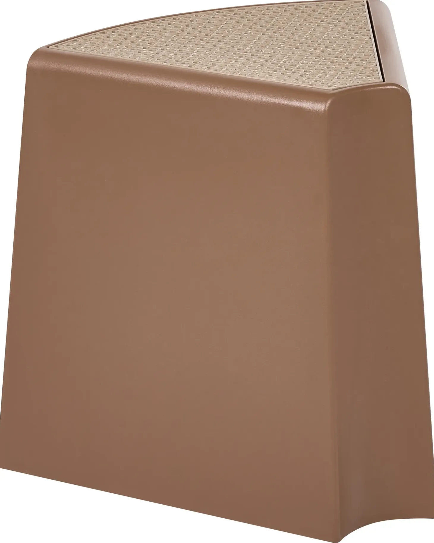 Sæt af 4 havepuffer EVROS Brun