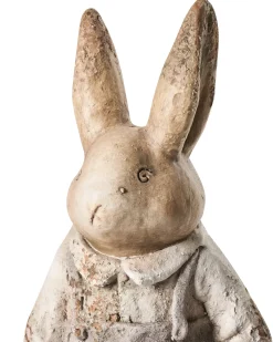 Sæt af 2 havestatuer BAROLO Kanin Multifarvet