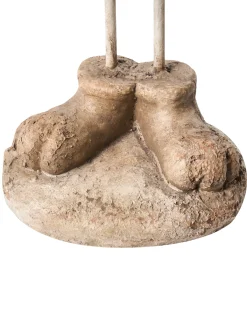 Sæt af 2 havestatuer CALCATA Kanin Multifarvet
