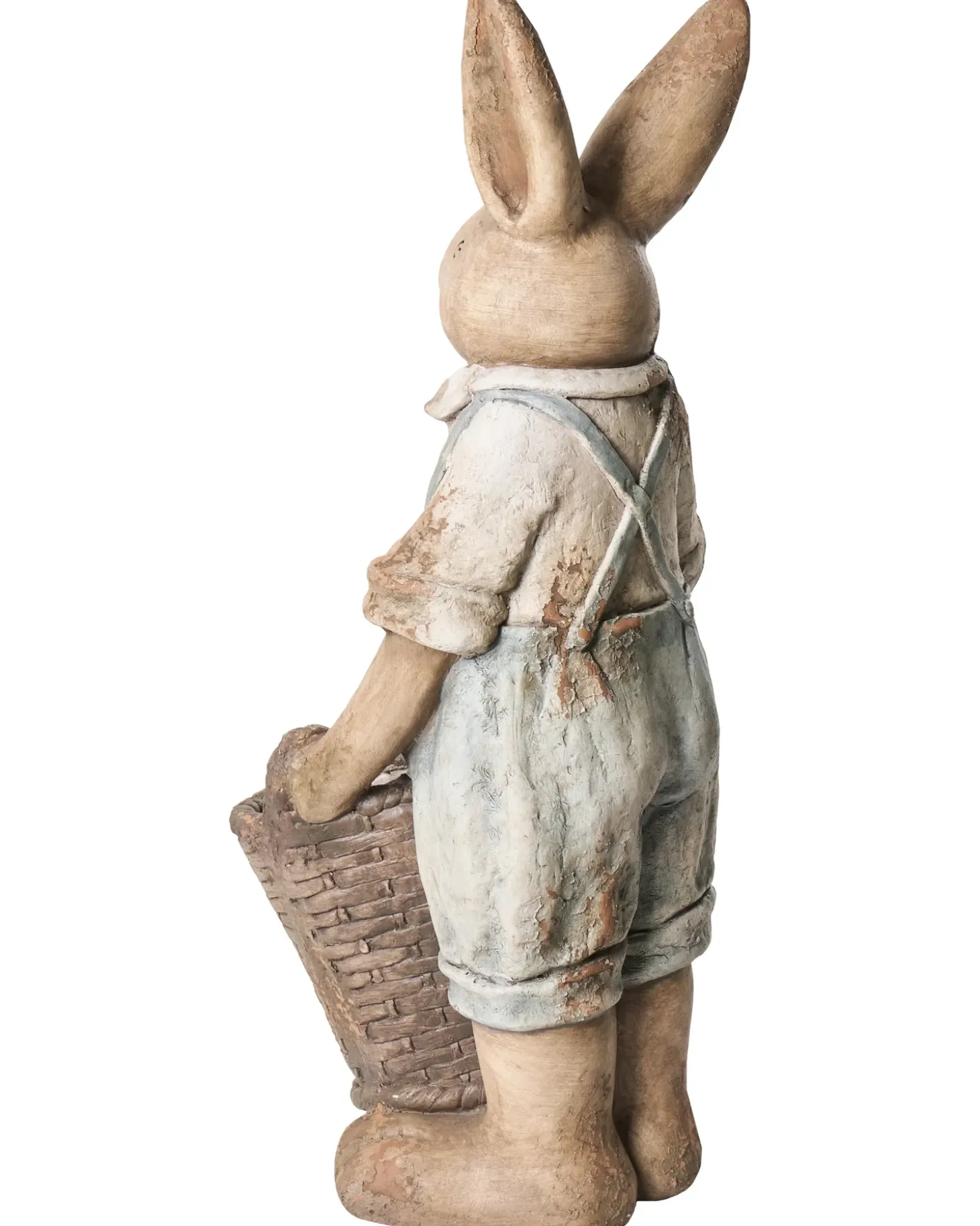 Sæt af 2 havestatuer CALCATA Kanin Multifarvet