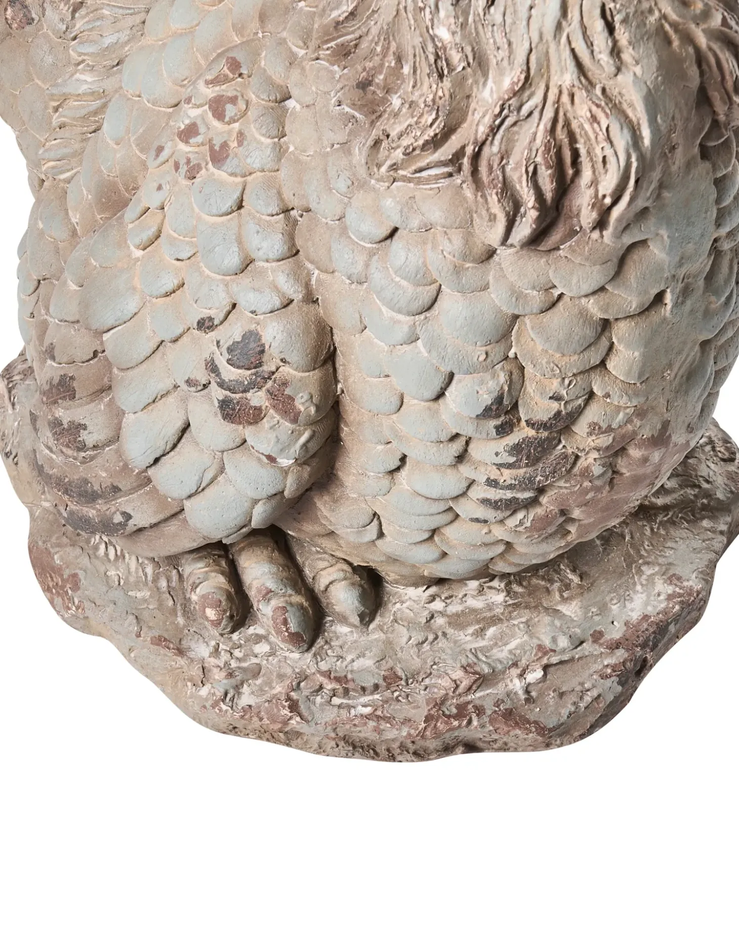Sæt af 2 havestatuer SPECCHIA Kylling Beige